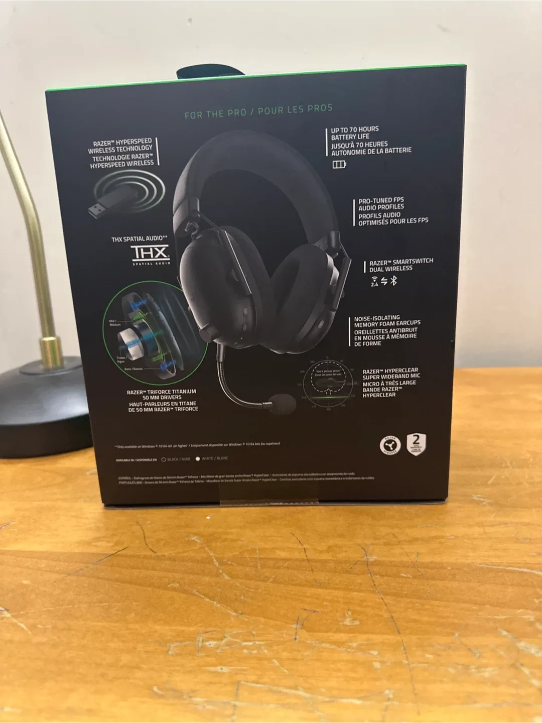 Razer Blackshark V2 Pro Wireless Esports Headset - New image indicator(2)