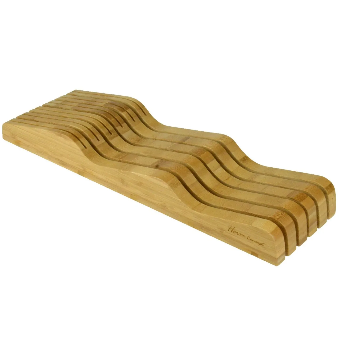 Heim Concept Bamboo Wood Knife Storage Block thumbnail