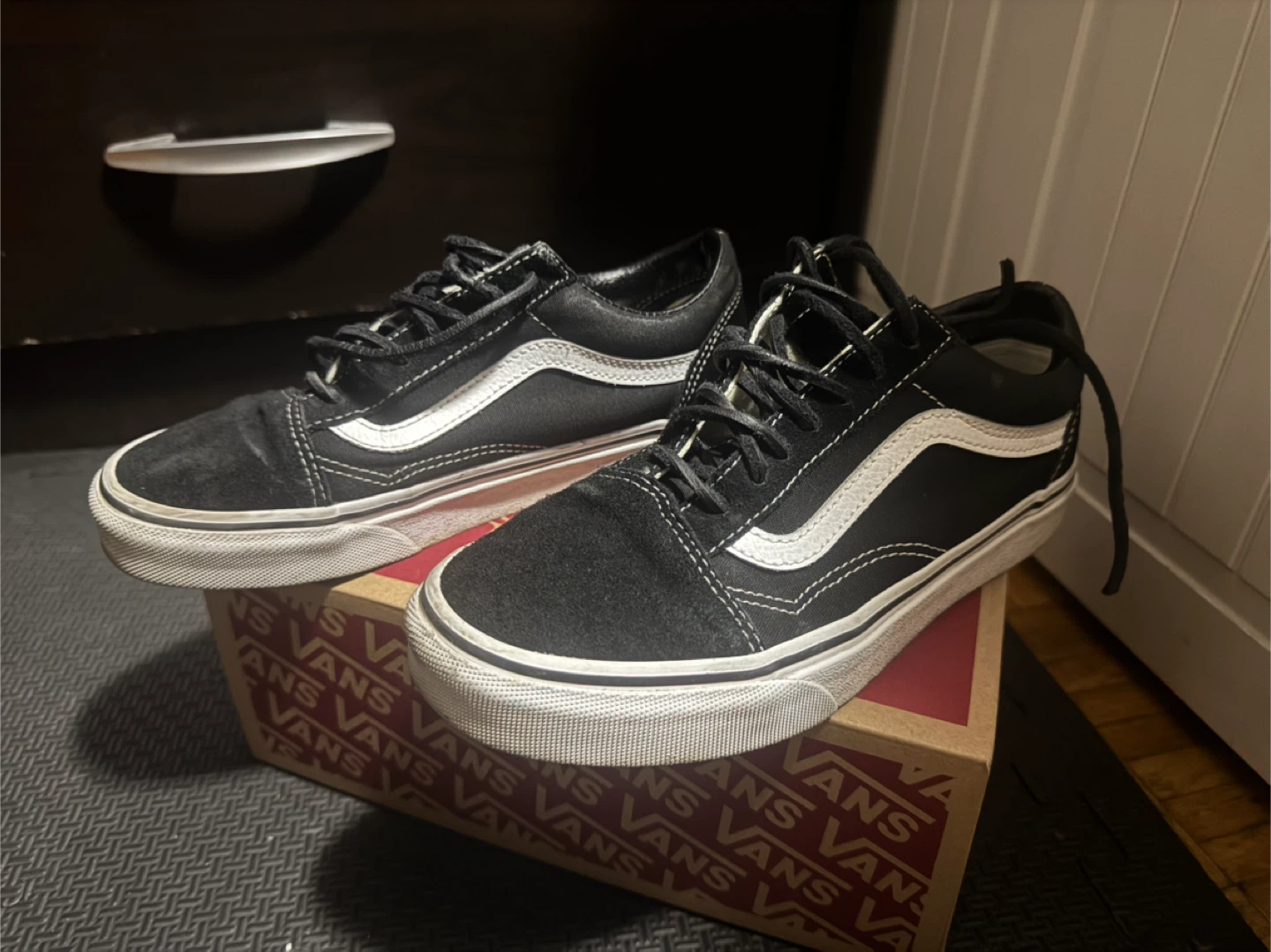 Vans Old Skool - Black/White, Women's US 6.5 - photo 3