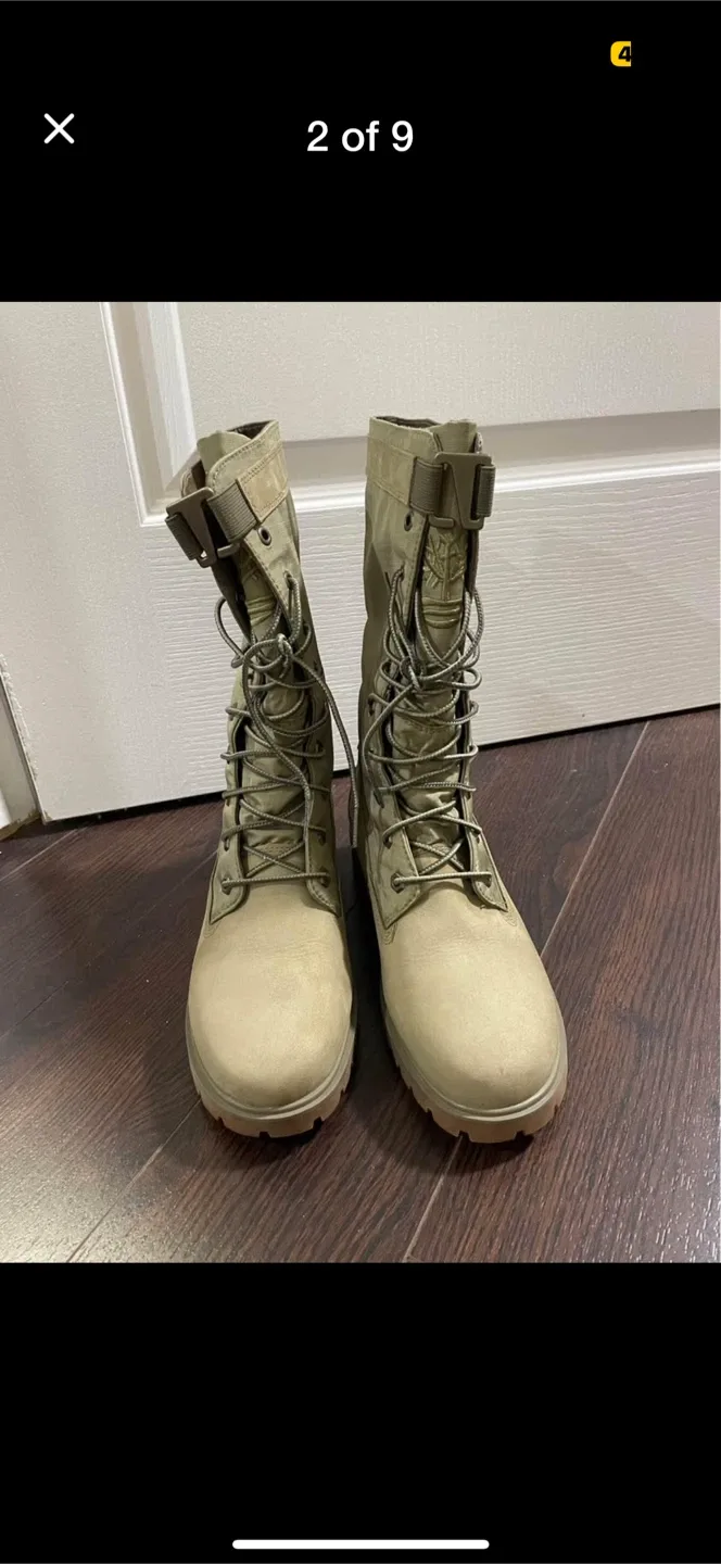 Timberland Tall Lace-Up Boots, Size 7 thumbnail