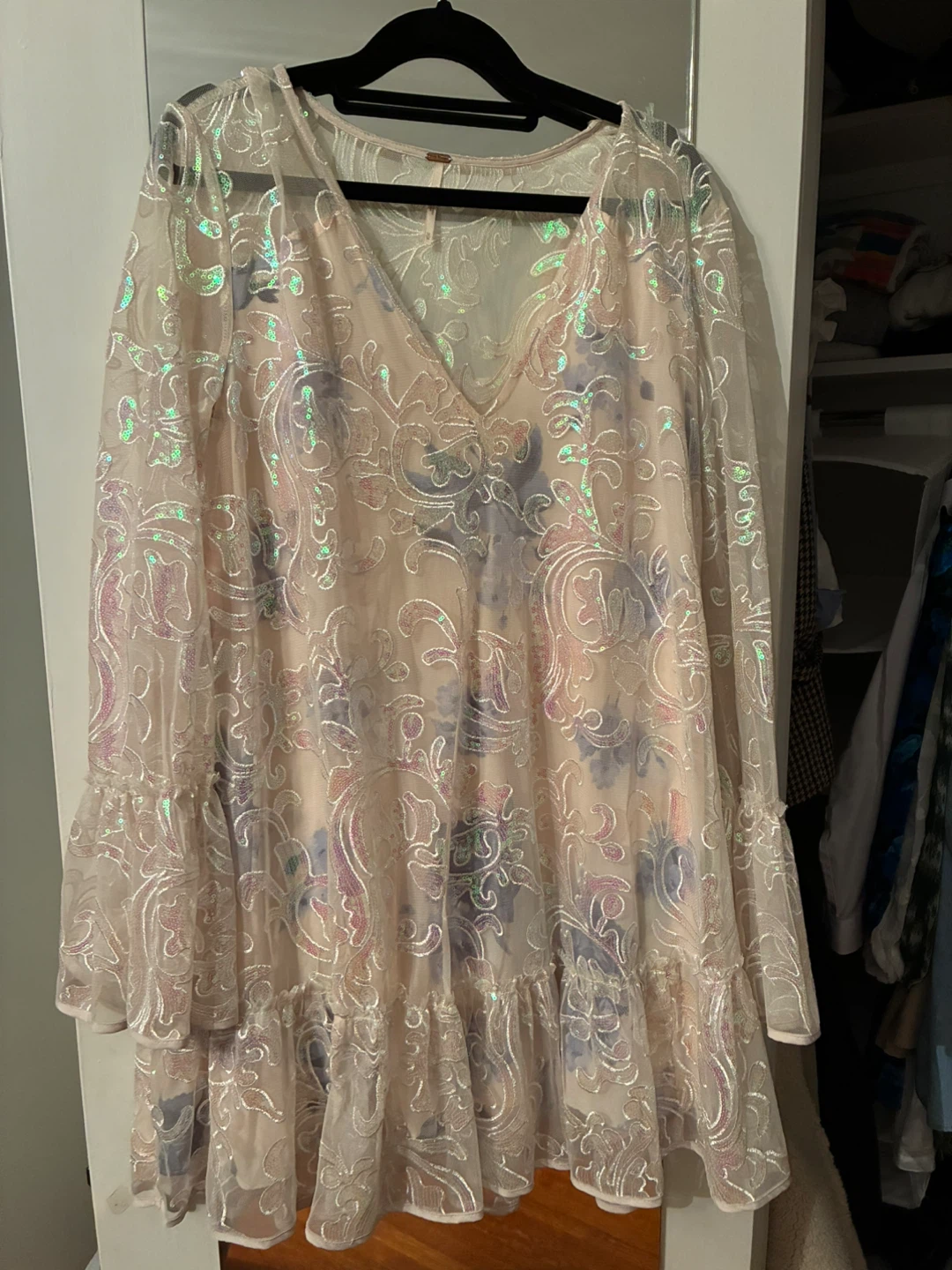 Free People Sparkle Swing Dress, Size M