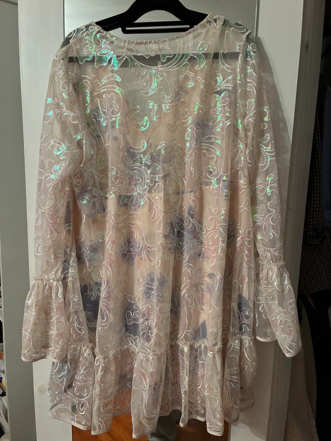 Free People Sparkle Swing Dress, Size M - photo 3