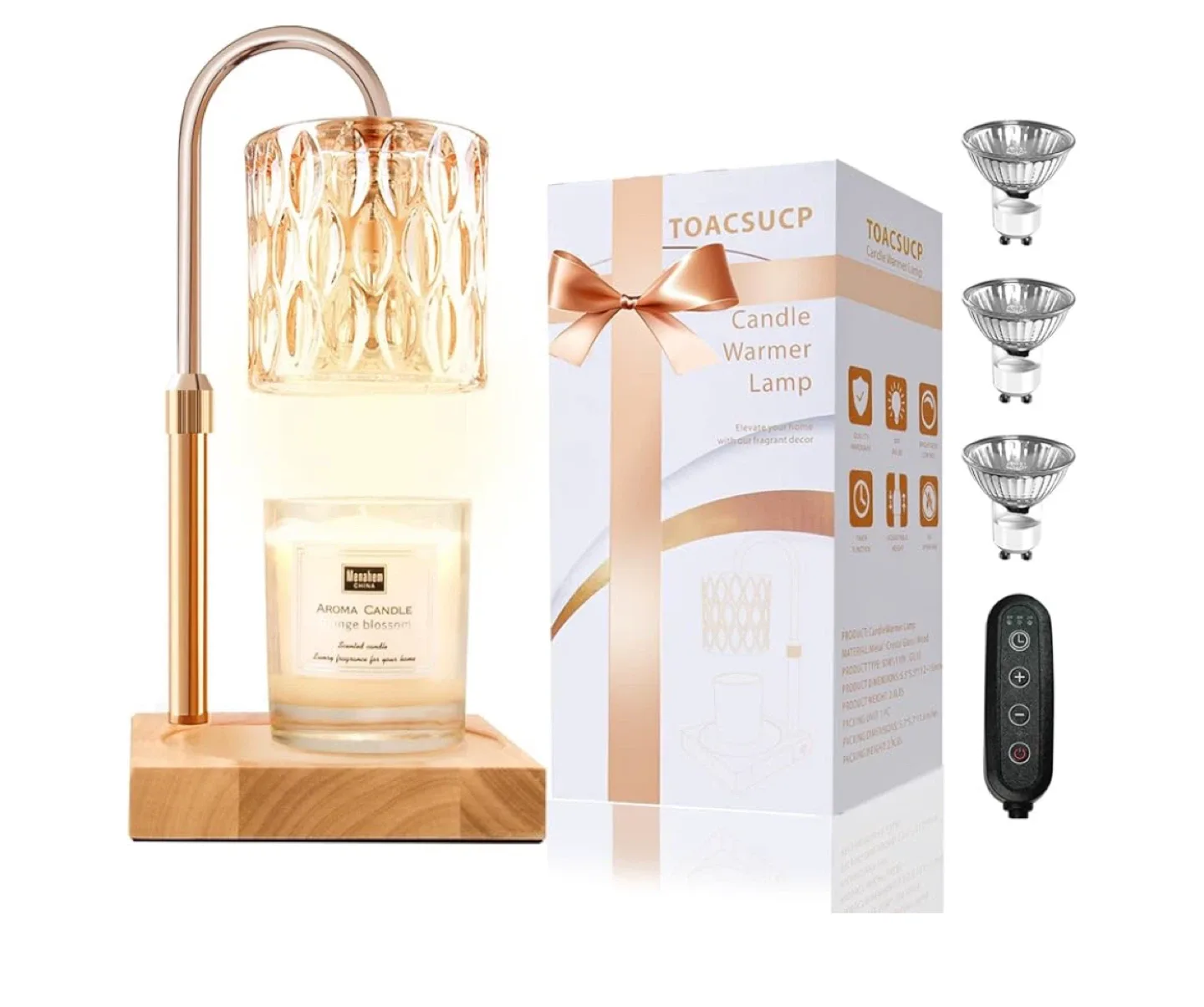 TOACSUCP Candle Warmer Lamp image indicator(2)