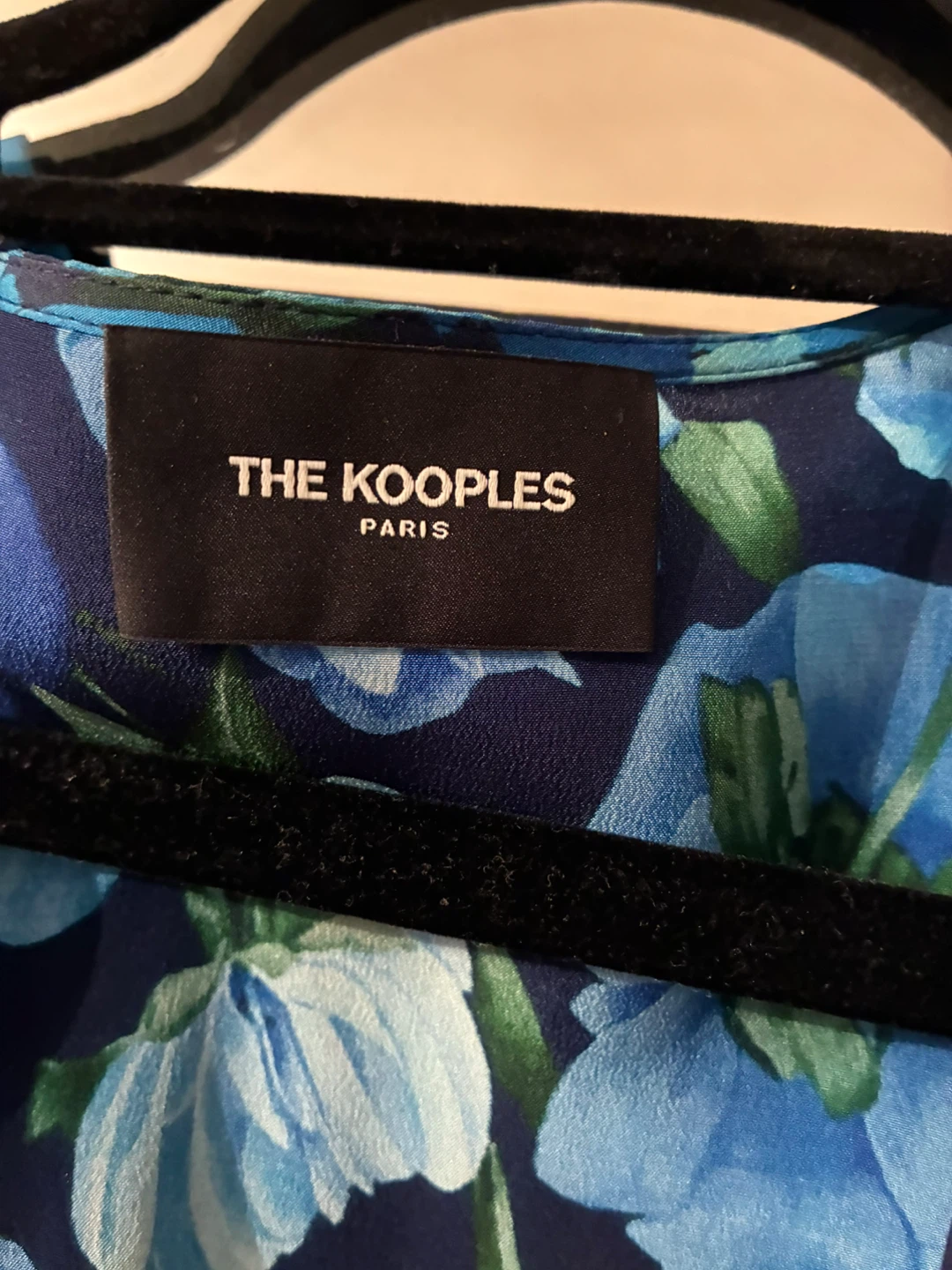The Kooples Floral Print Wrap Dress with Removable Shoulder Pads - photo 4