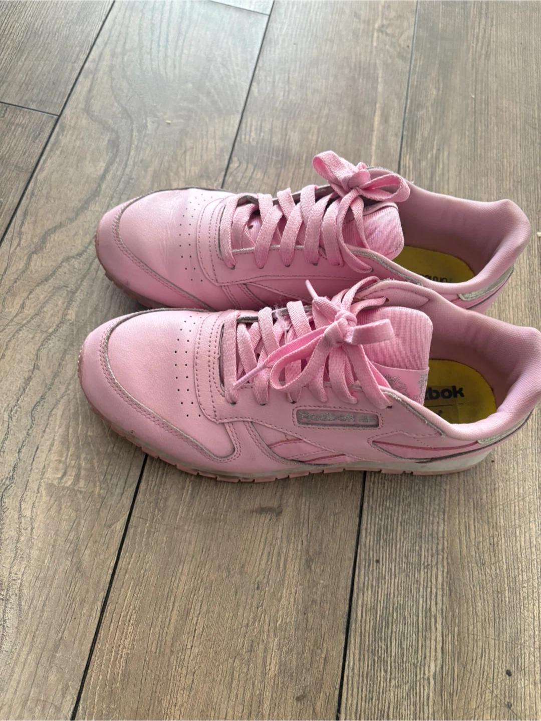 Reebok Classic Leather Pink Sneakers - photo 3