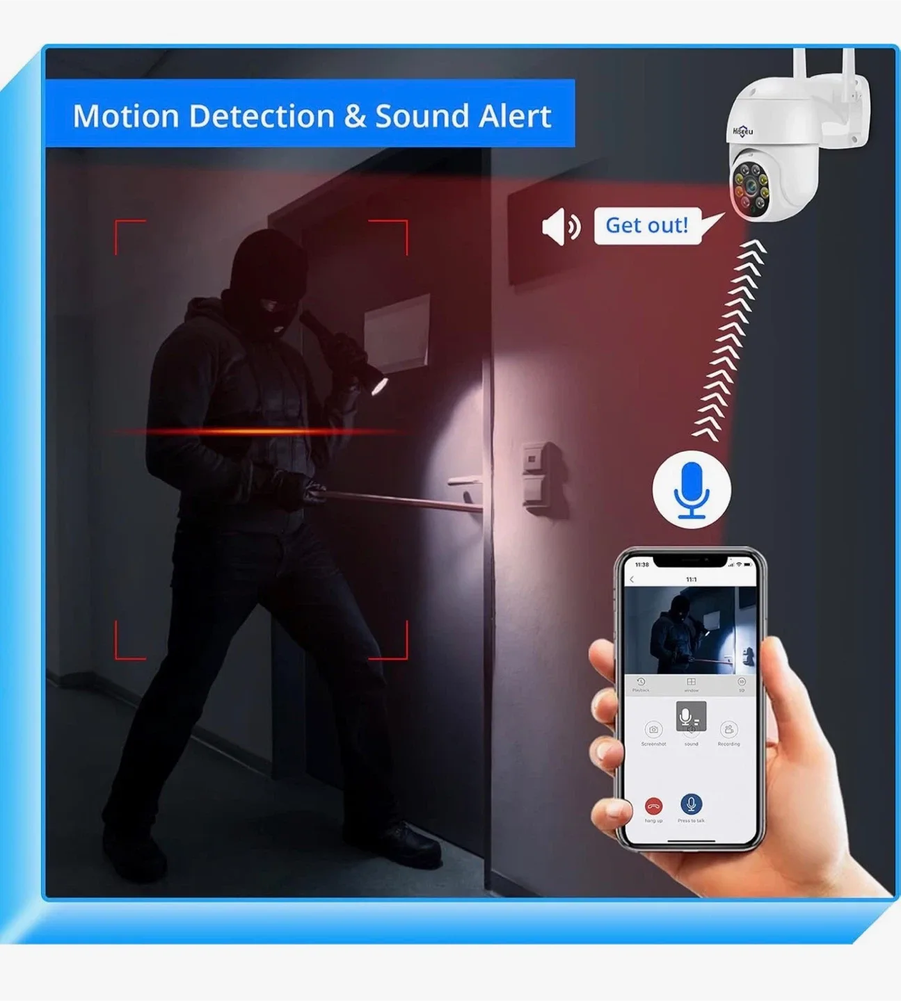 Hiseeu WiFi Smart Camera - New in Box! image indicator(4)