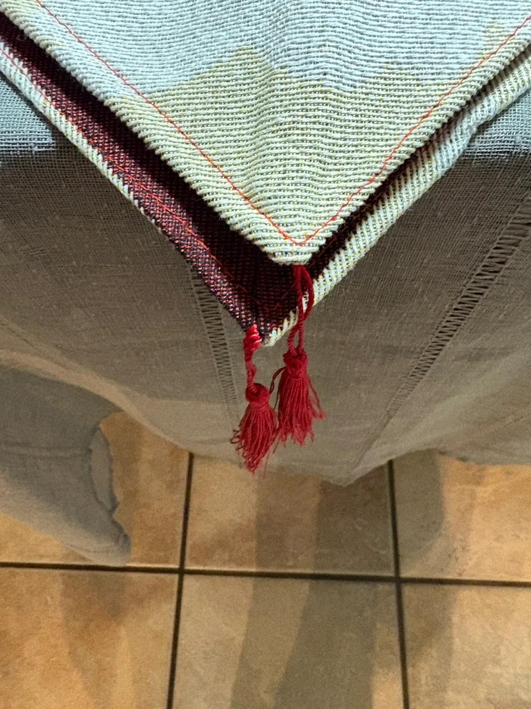 Festive Snowman Table Runner image indicator(2)