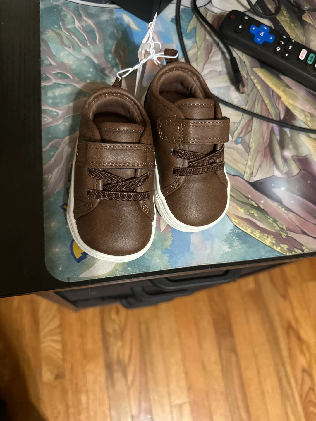 Cat & Jack Brown Baby Shoes - Size 4