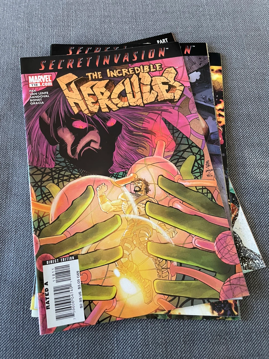 Comic Books – The Incredible Hercules #118–122 (2008)