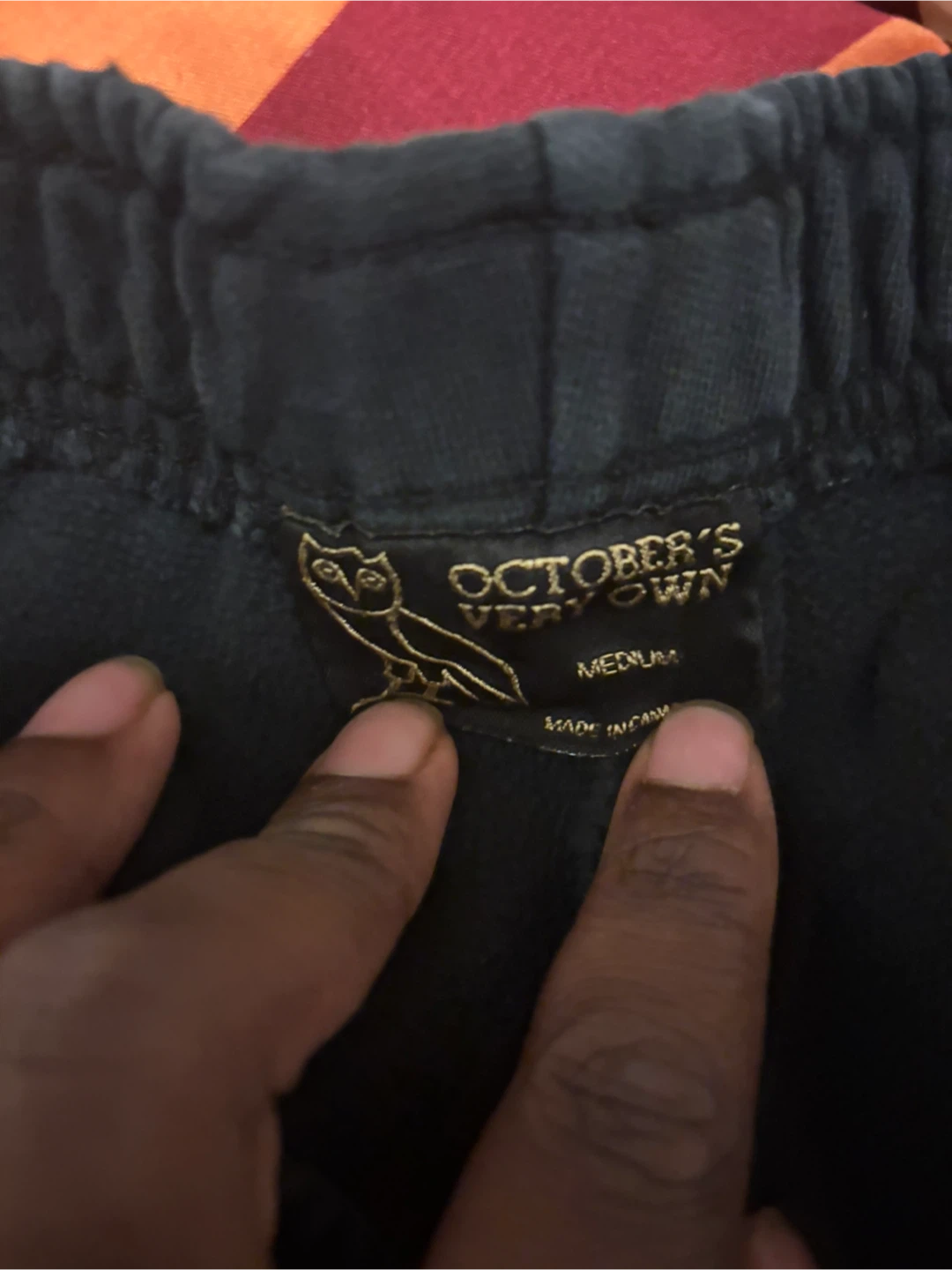October's Very Own (OVO) Black Sweatpants - Size Medium - photo 3