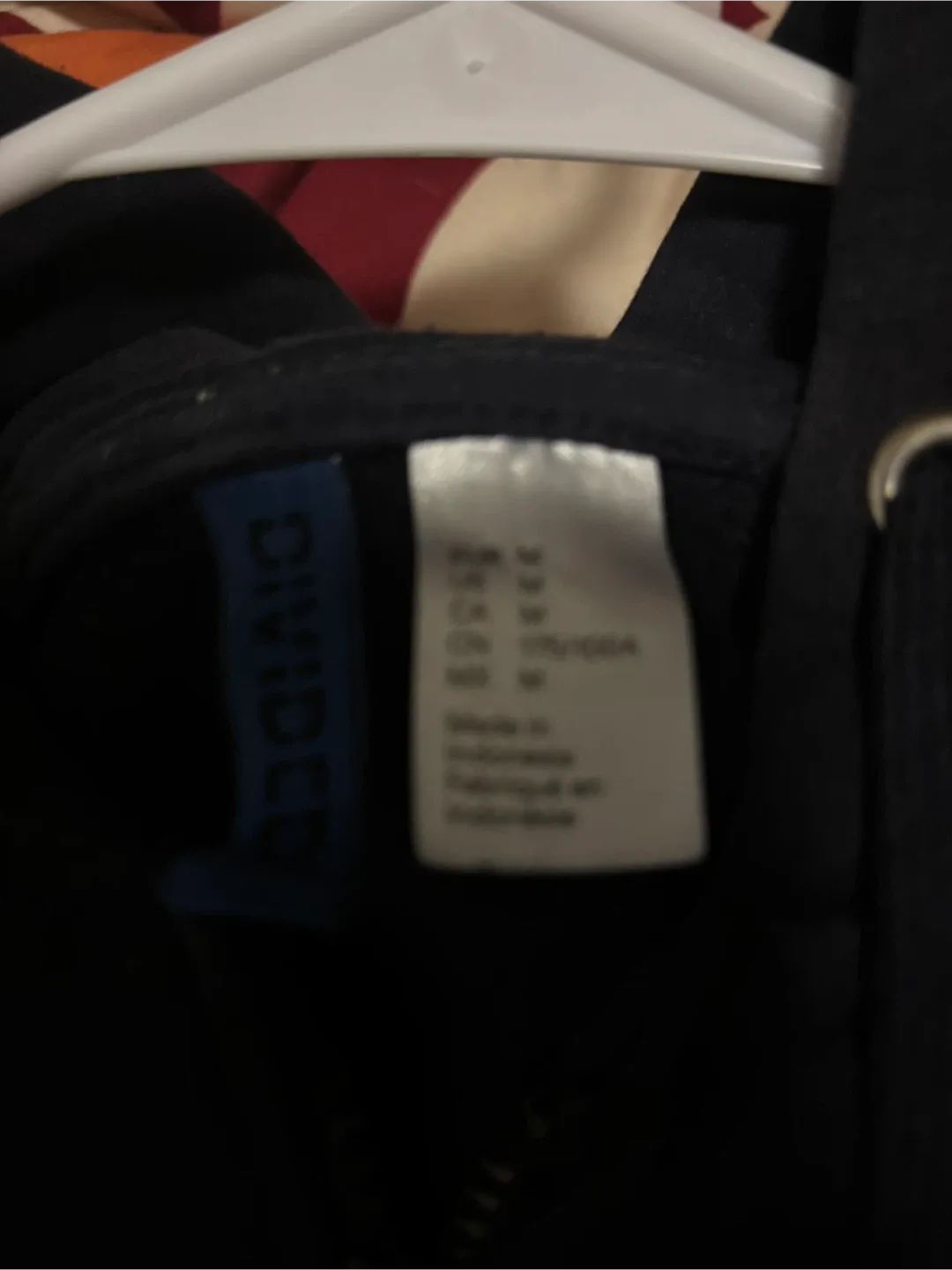 H&M Divided Black Zip-Up Hoodie - Size M image indicator(3)