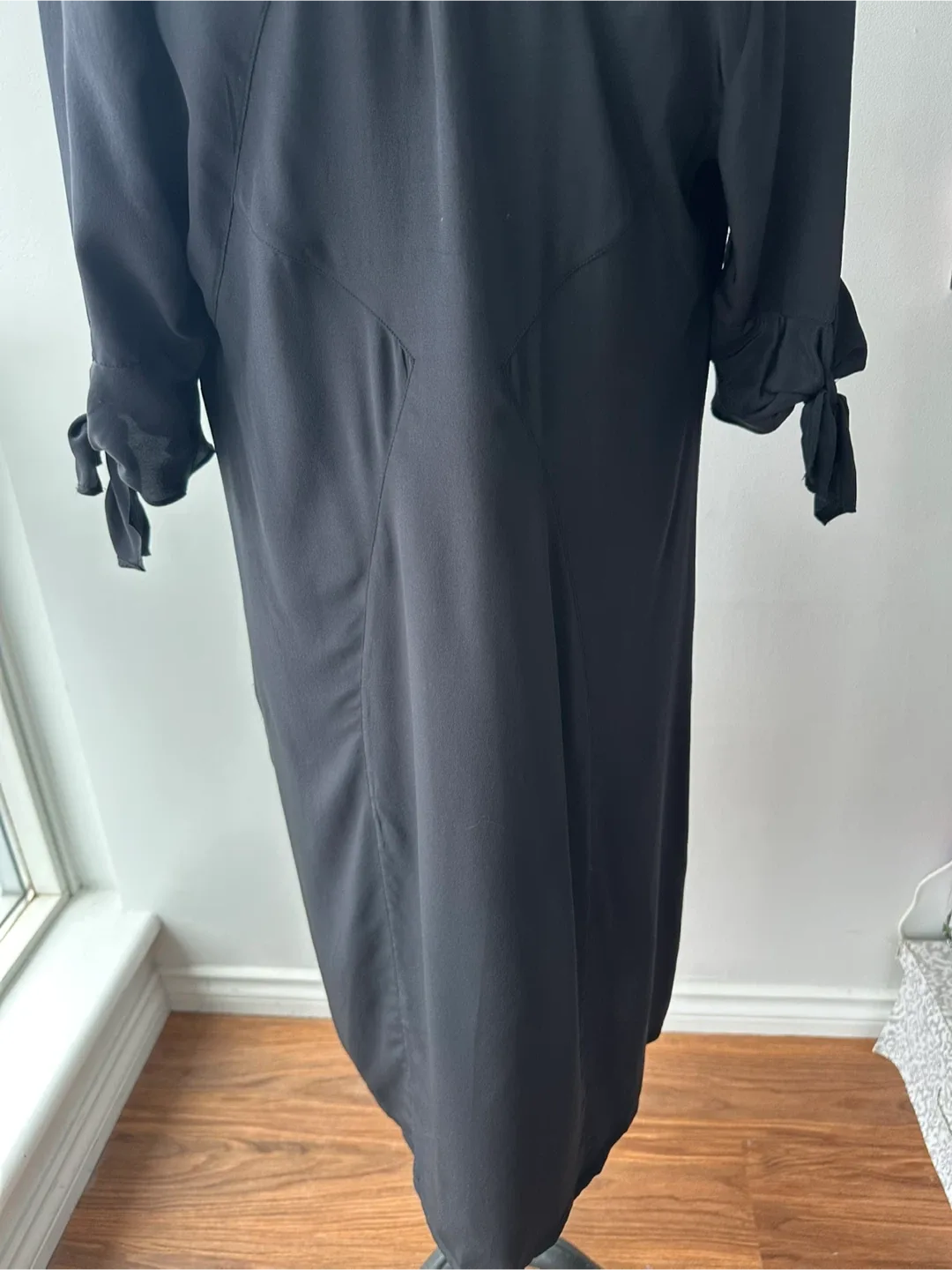 Diane von Furstenberg Silk Dress with Lattice Detail image indicator(7)