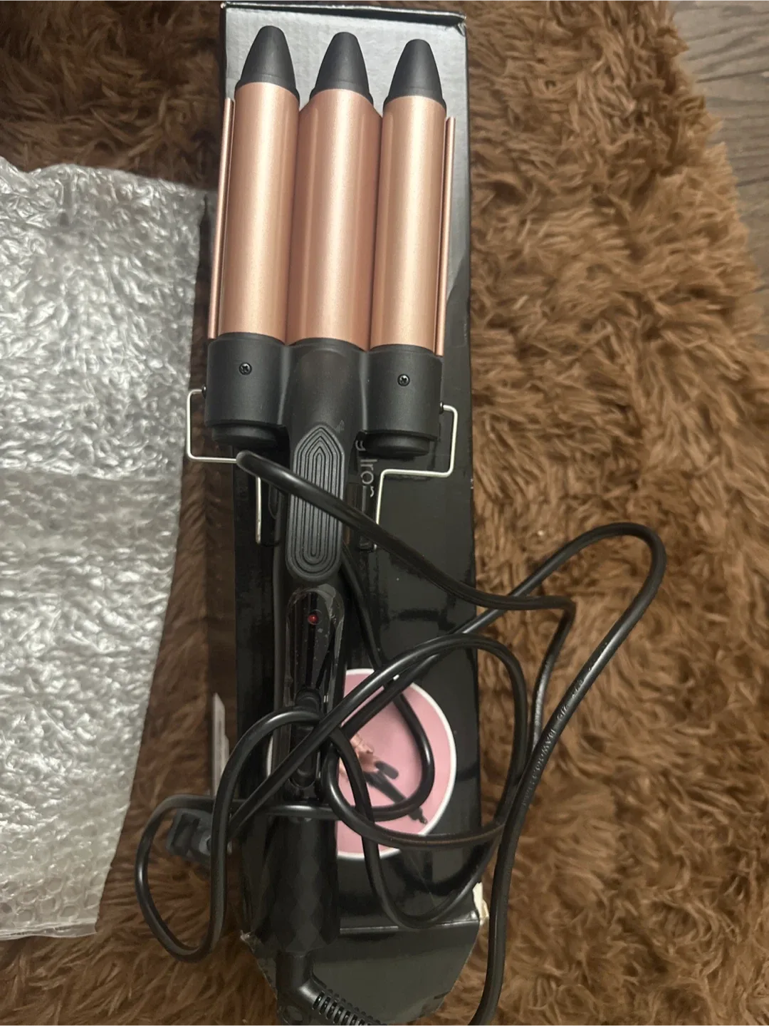 Mocci Pro 3 Barrel Curling Iron image indicator(2)