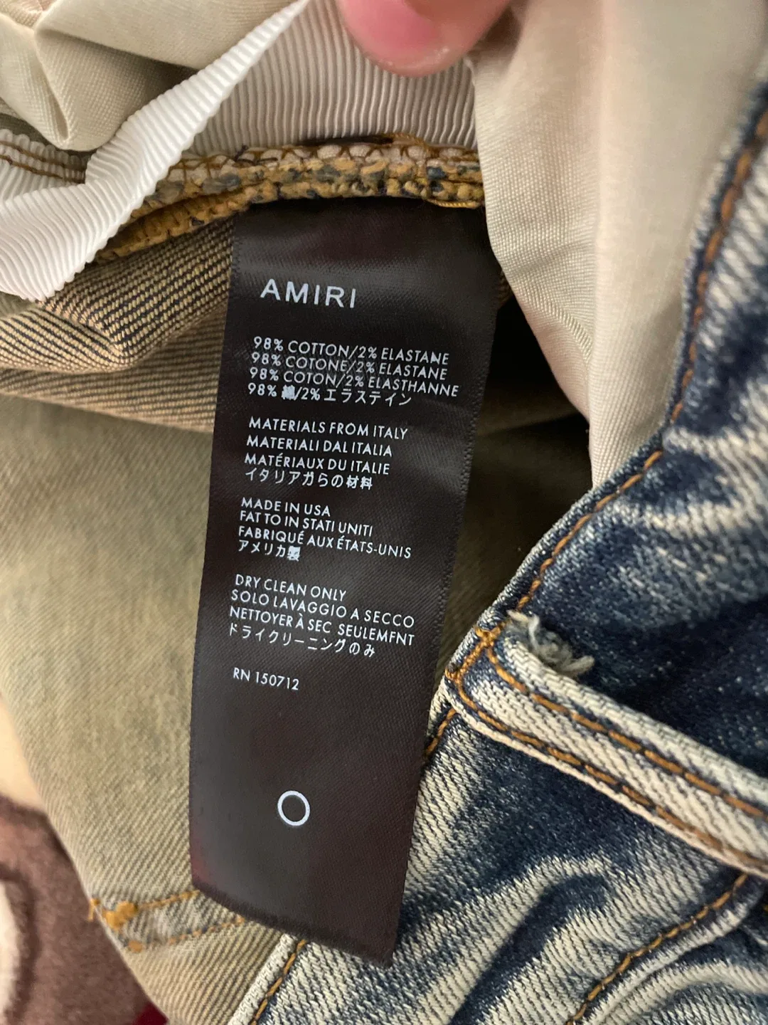 AMIRI Distressed Jeans, Size 34 image indicator(4)