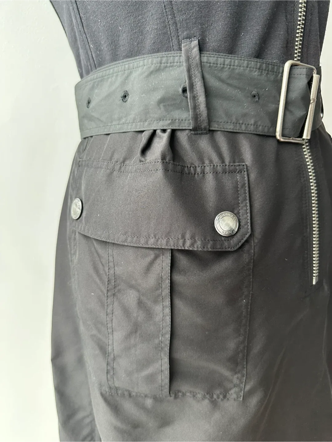 Burberry Black Dress with Zipper Detail image indicator(7)