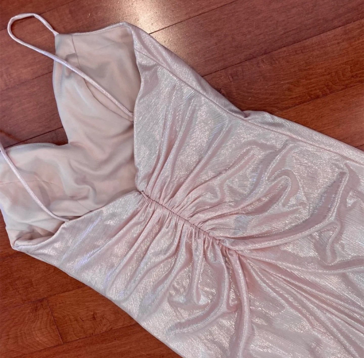 Blü Ivory Pink Evening Dress - photo 5