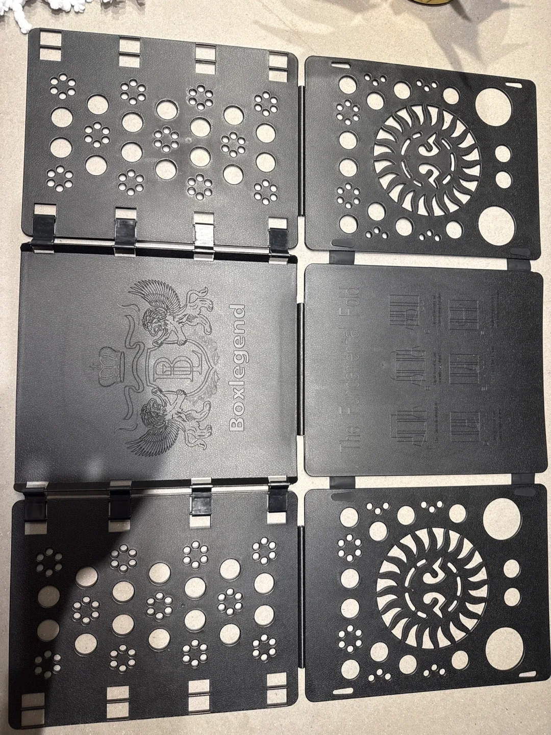 BoxLegend Shirt Folding Board - Like New!