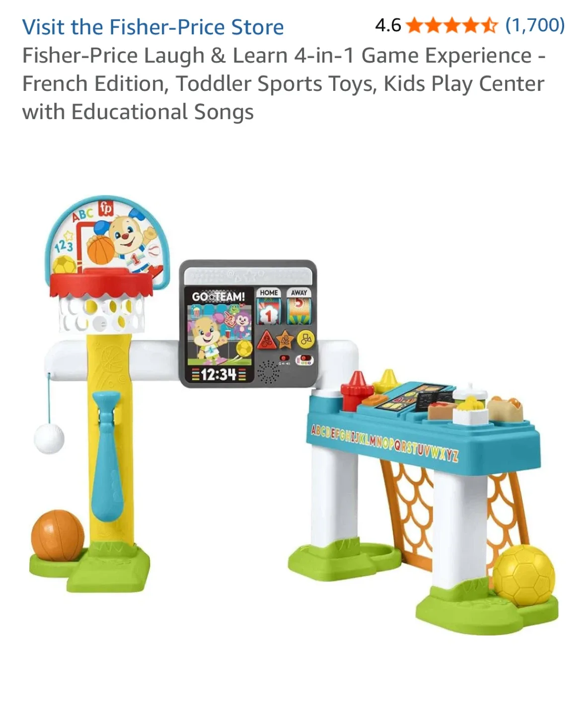 Fisher-Price Laugh & Learn 4-in-1 Game Experience thumbnail