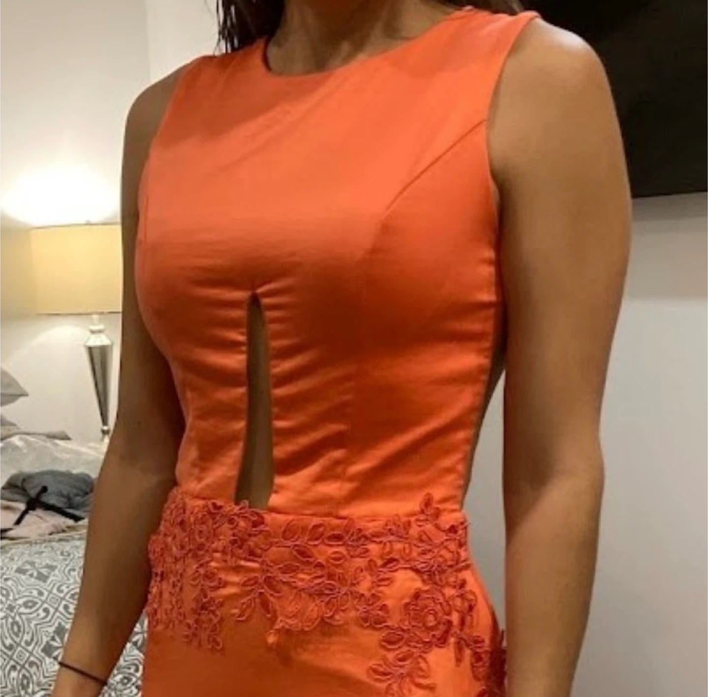 Coral Formal Dress - photo 2