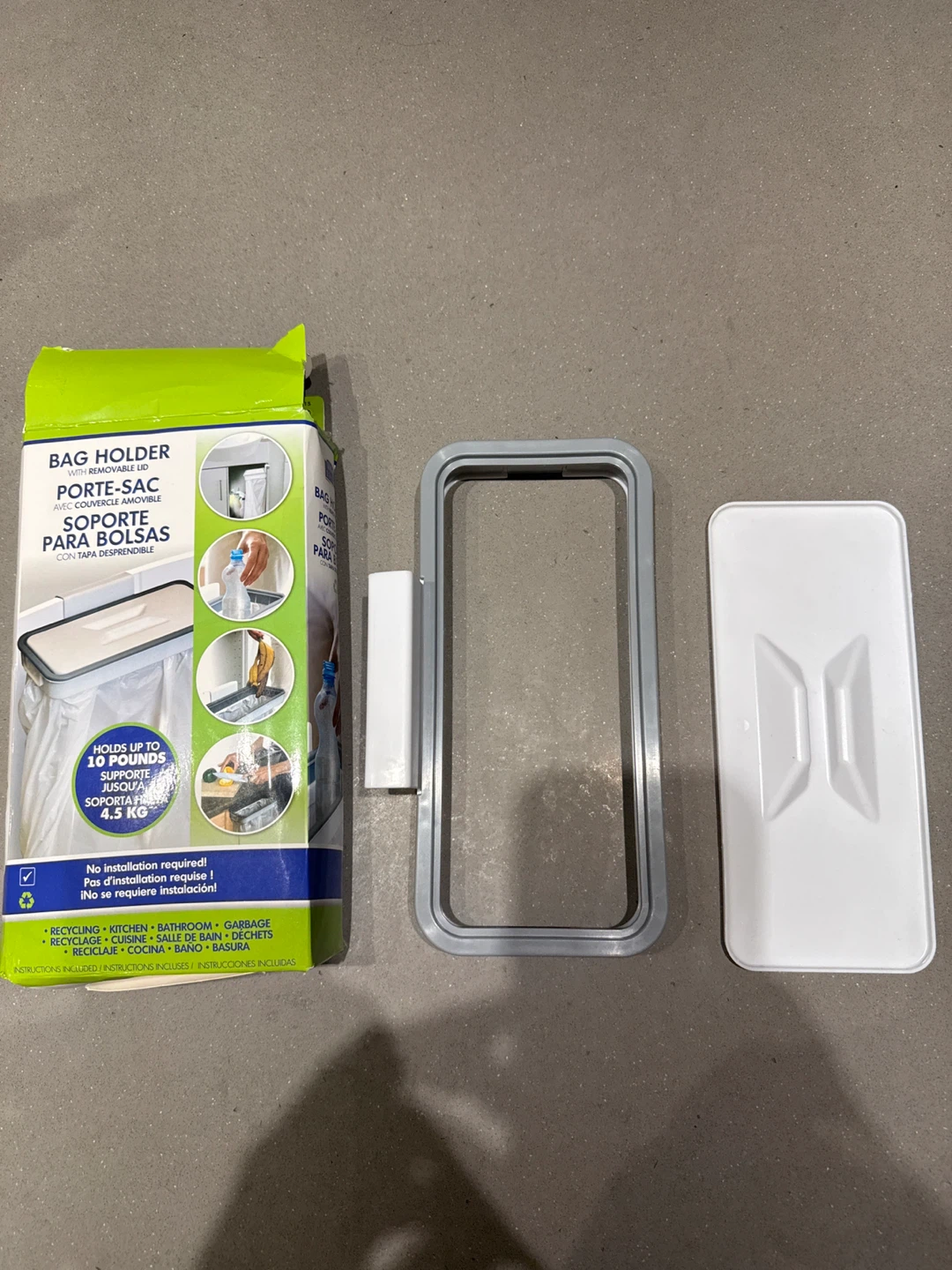 Bag Holder with Removable Lid - photo 2