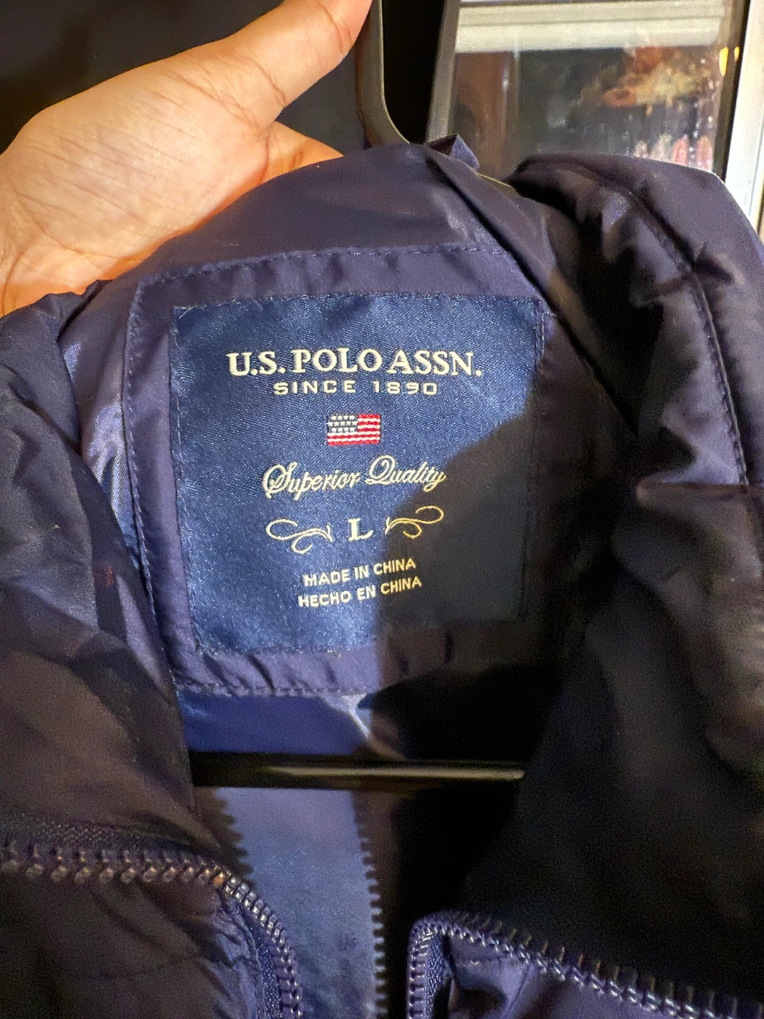 U.S. Polo Assn. Puffer Vest, Size L - photo 2