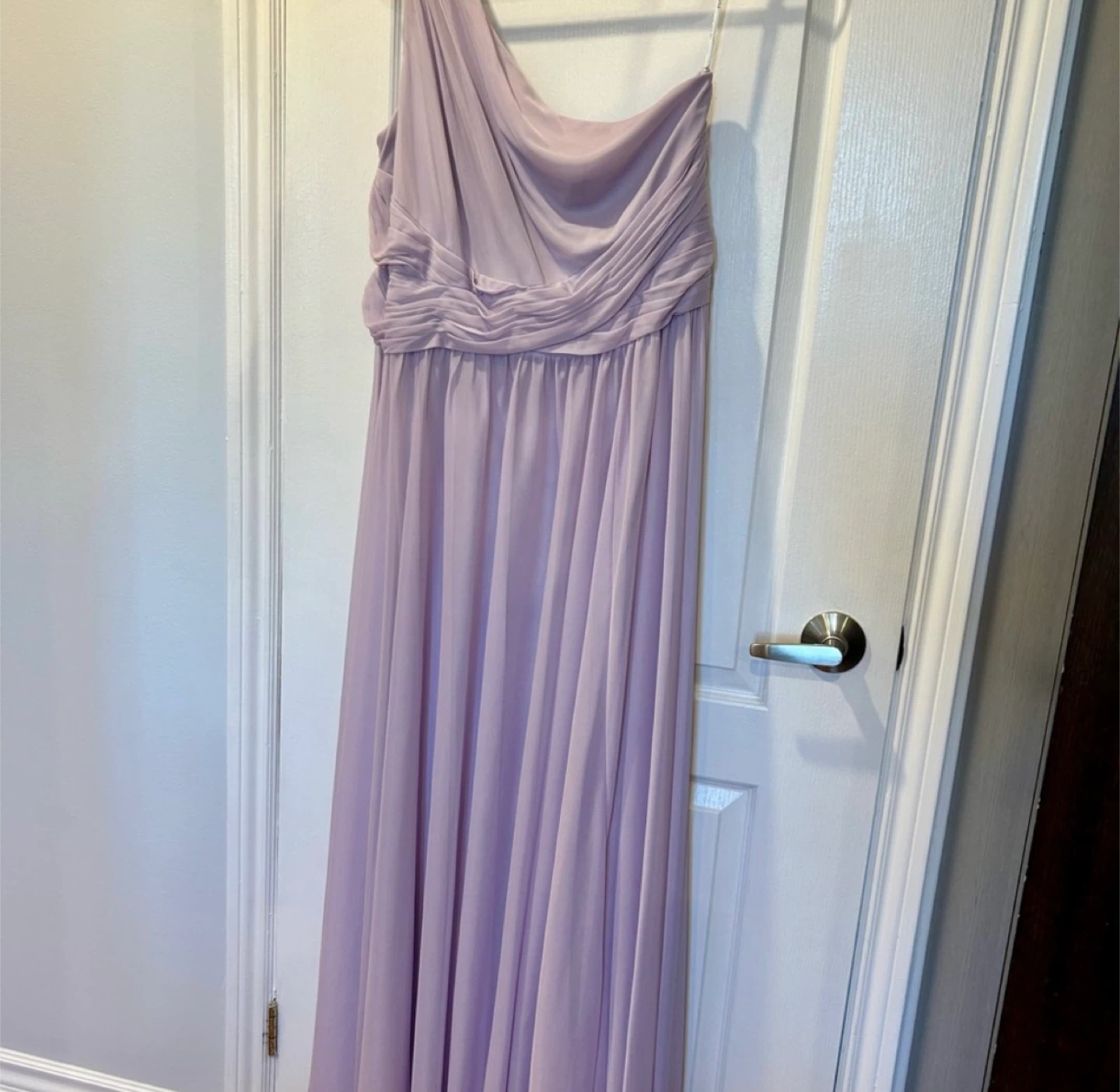 David's Bridal One Shoulder Dress - Size 18 - photo 3