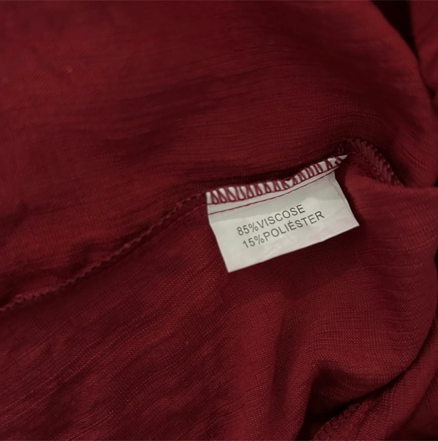 Red Embroidered Viscose Blend Top - photo 5