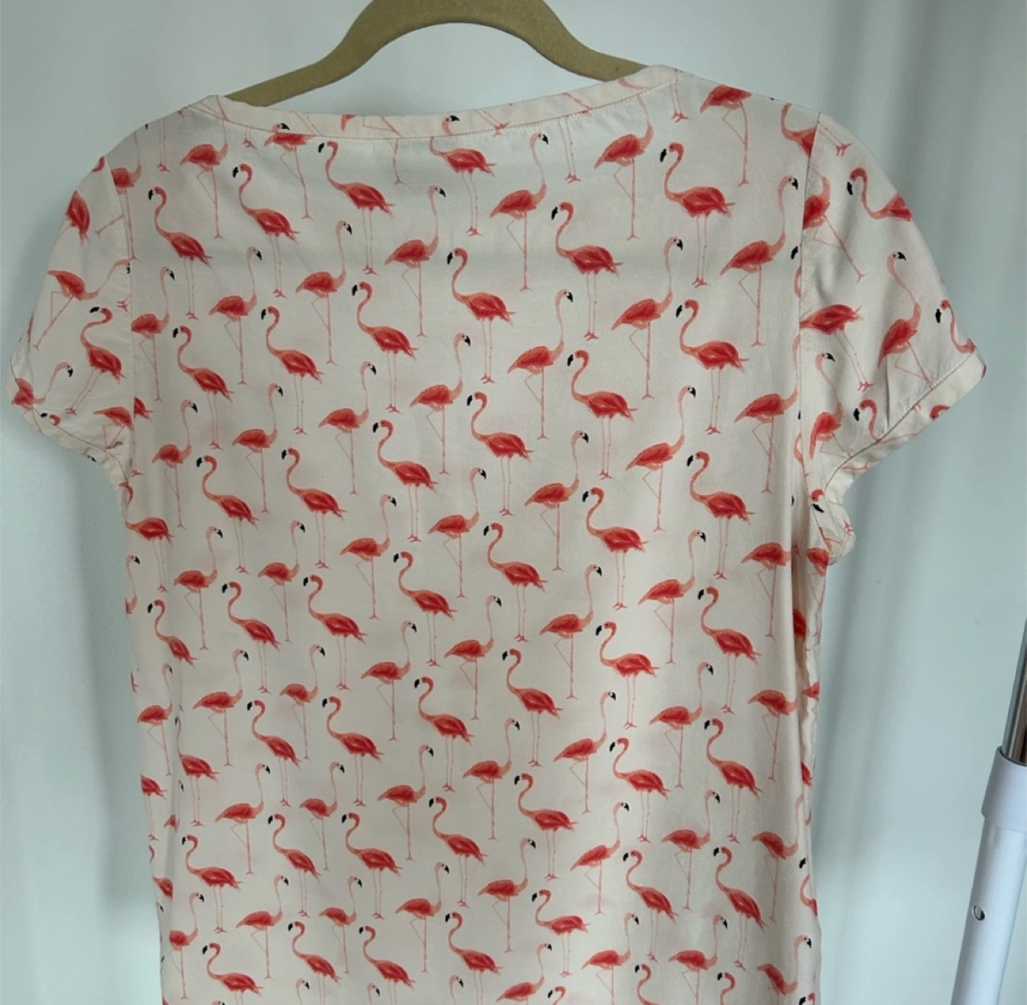 Kate Spade Flamingo Print Top - Size 12 - photo 2