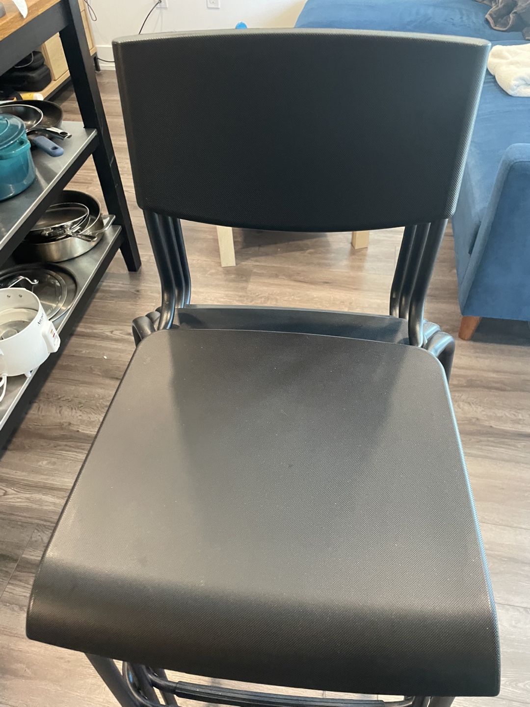 IKEA Stacking Bar Stools - Black - photo 2