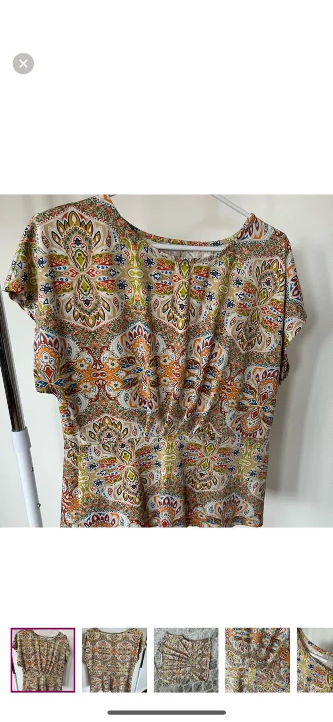 Sunny Leigh Blouse Size M thumbnail