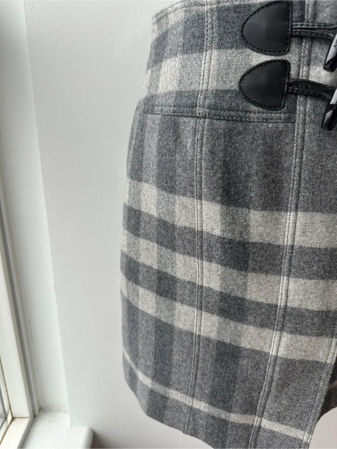 Burberry Wool Check Skirt image indicator(5)