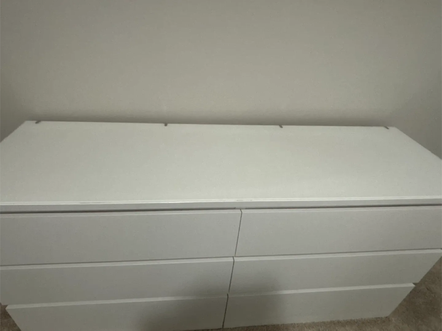 IKEA Hemnes White 6-Drawer Dresser image indicator(3)