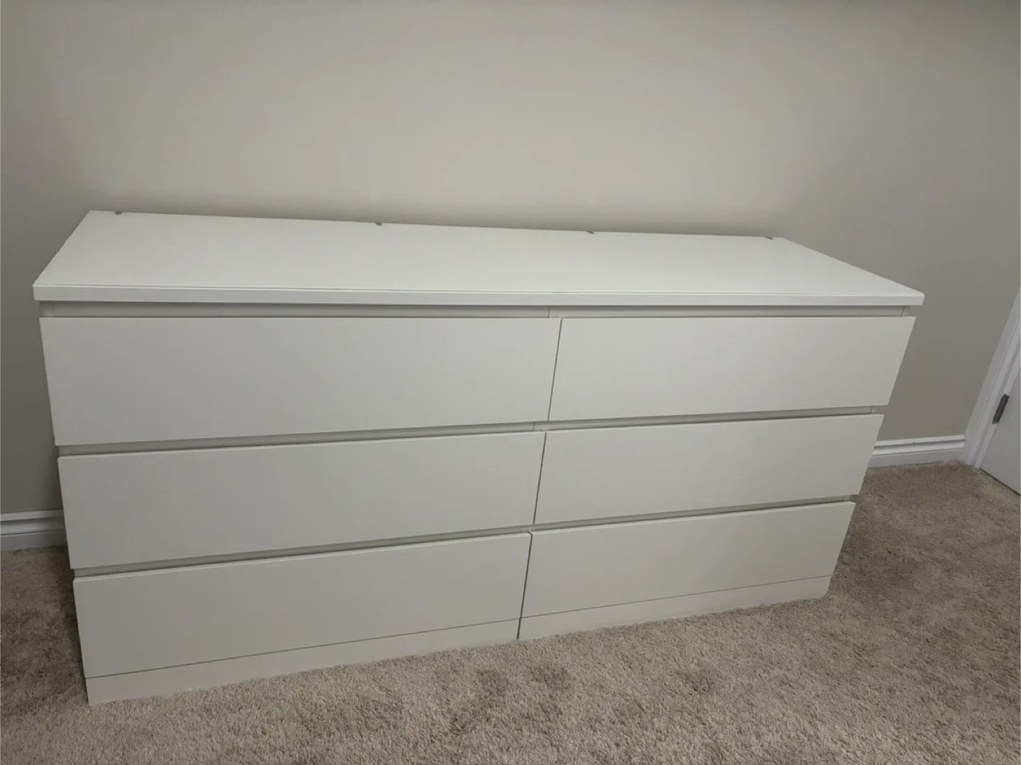 IKEA Hemnes White 6-Drawer Dresser image indicator(5)