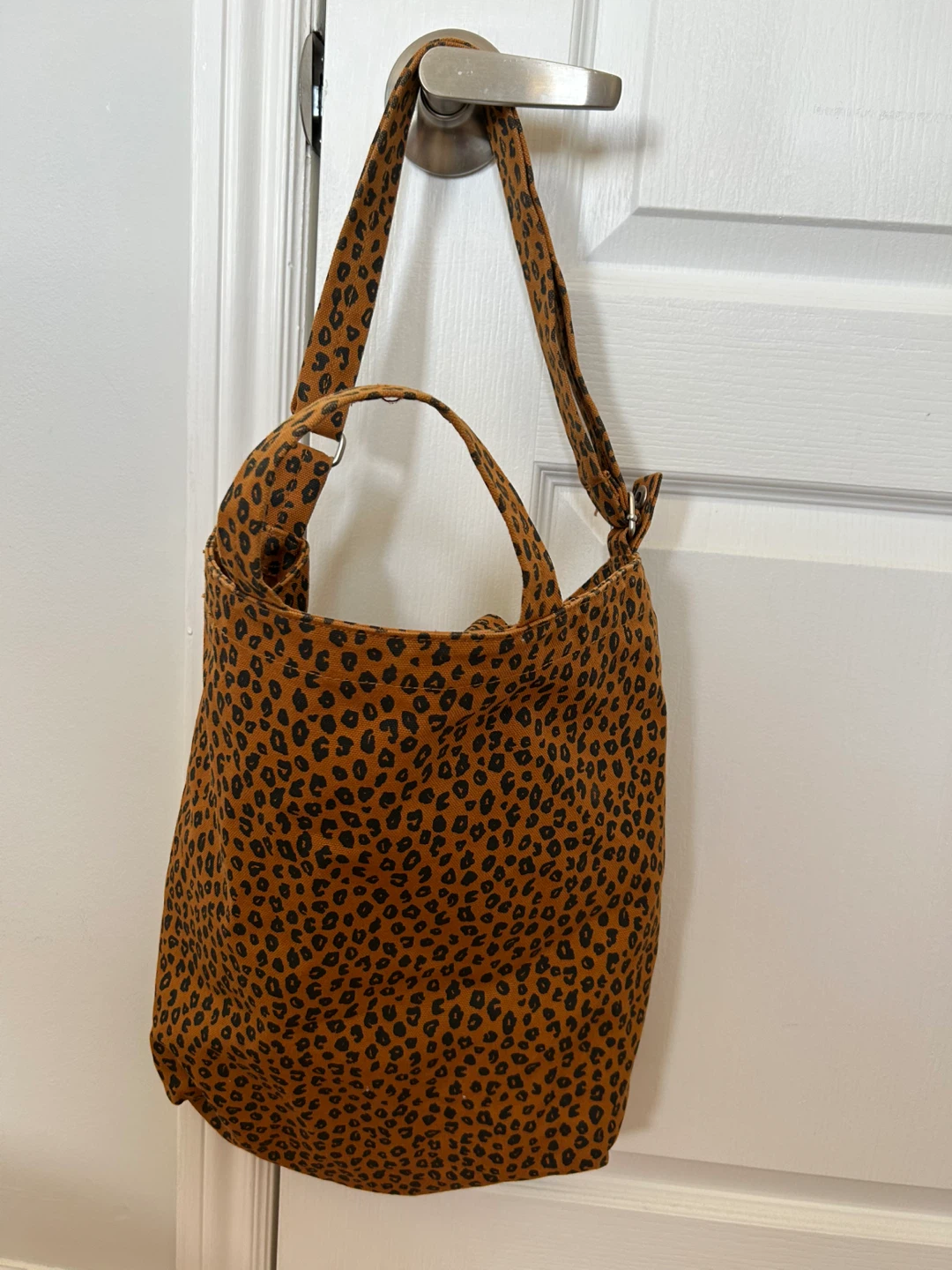 BAGGU Leopard Print Shoulder Bag - photo 2