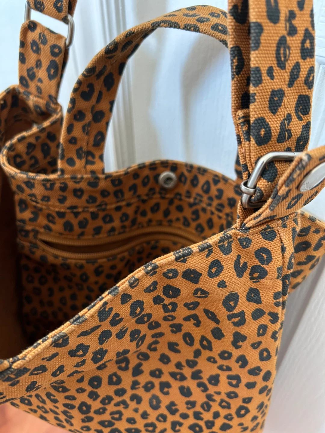 BAGGU Leopard Print Shoulder Bag - photo 4