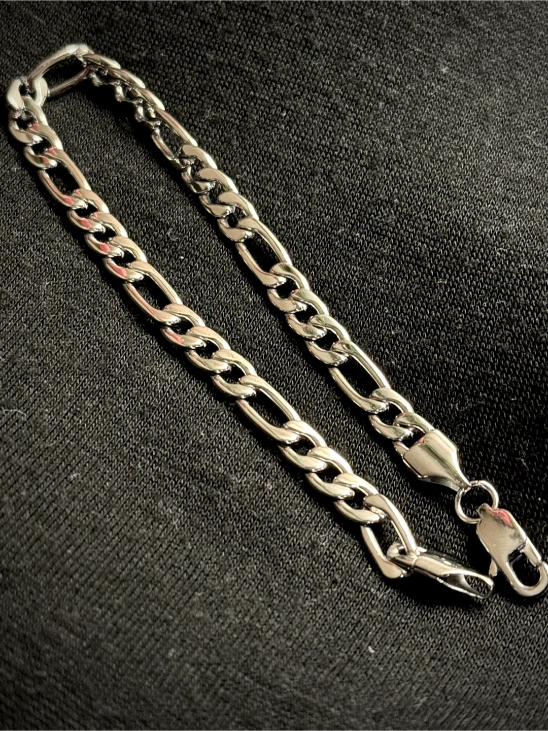 Figaro Chain Bracelet stainless steel - photo 2