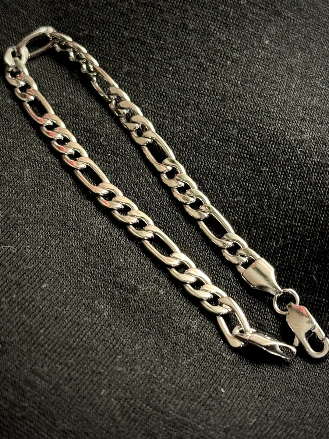 Figaro Chain Bracelet stainless steel image indicator(2)