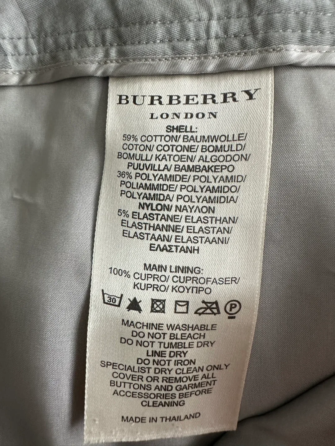 Burberry Check Skirt image indicator(8)