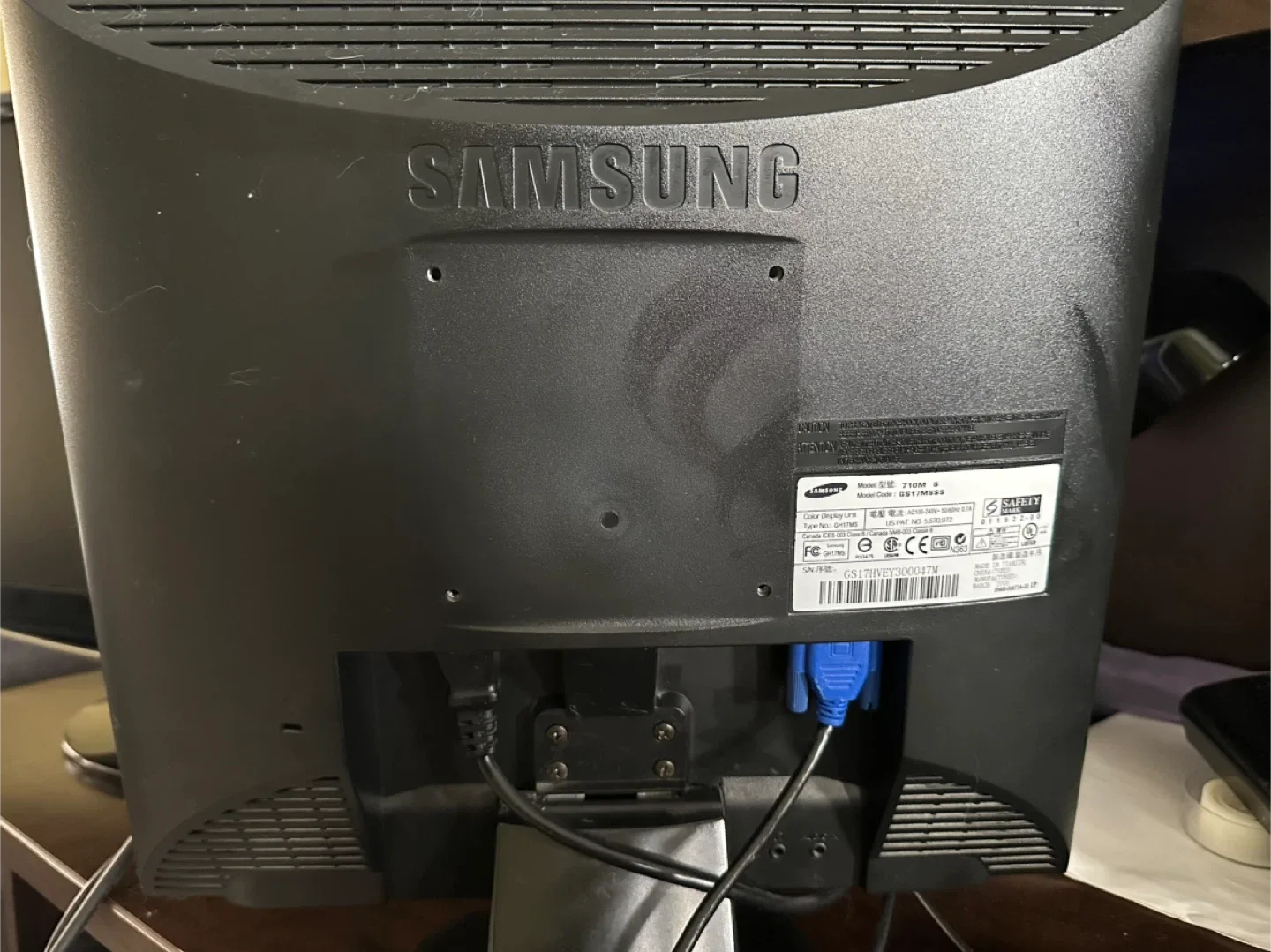 Samsung SyncMaster 710M Monitor image indicator(3)