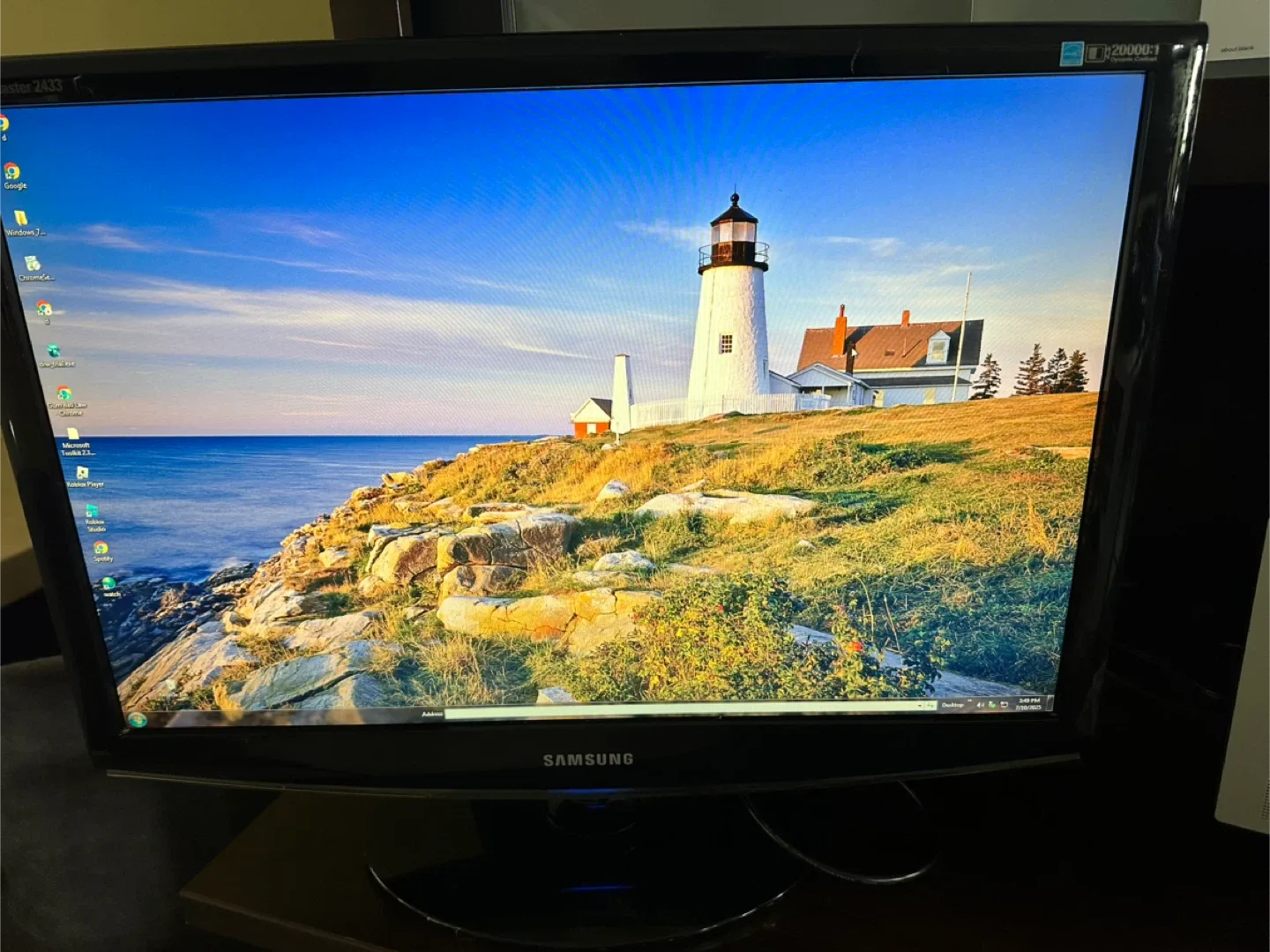Samsung SyncMaster 710M Monitor image indicator(5)