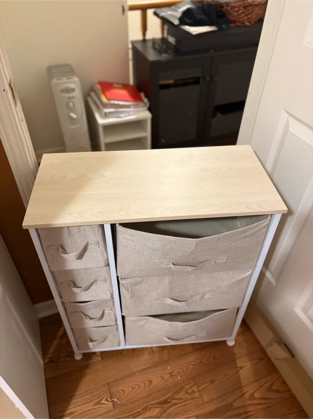 Storage Dresser with Fabric Bins image indicator(2)