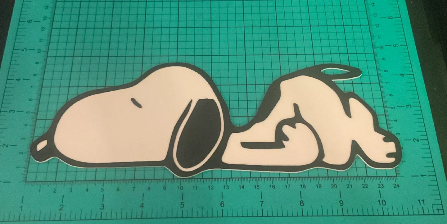 Snoopy Sleeping image indicator(4)