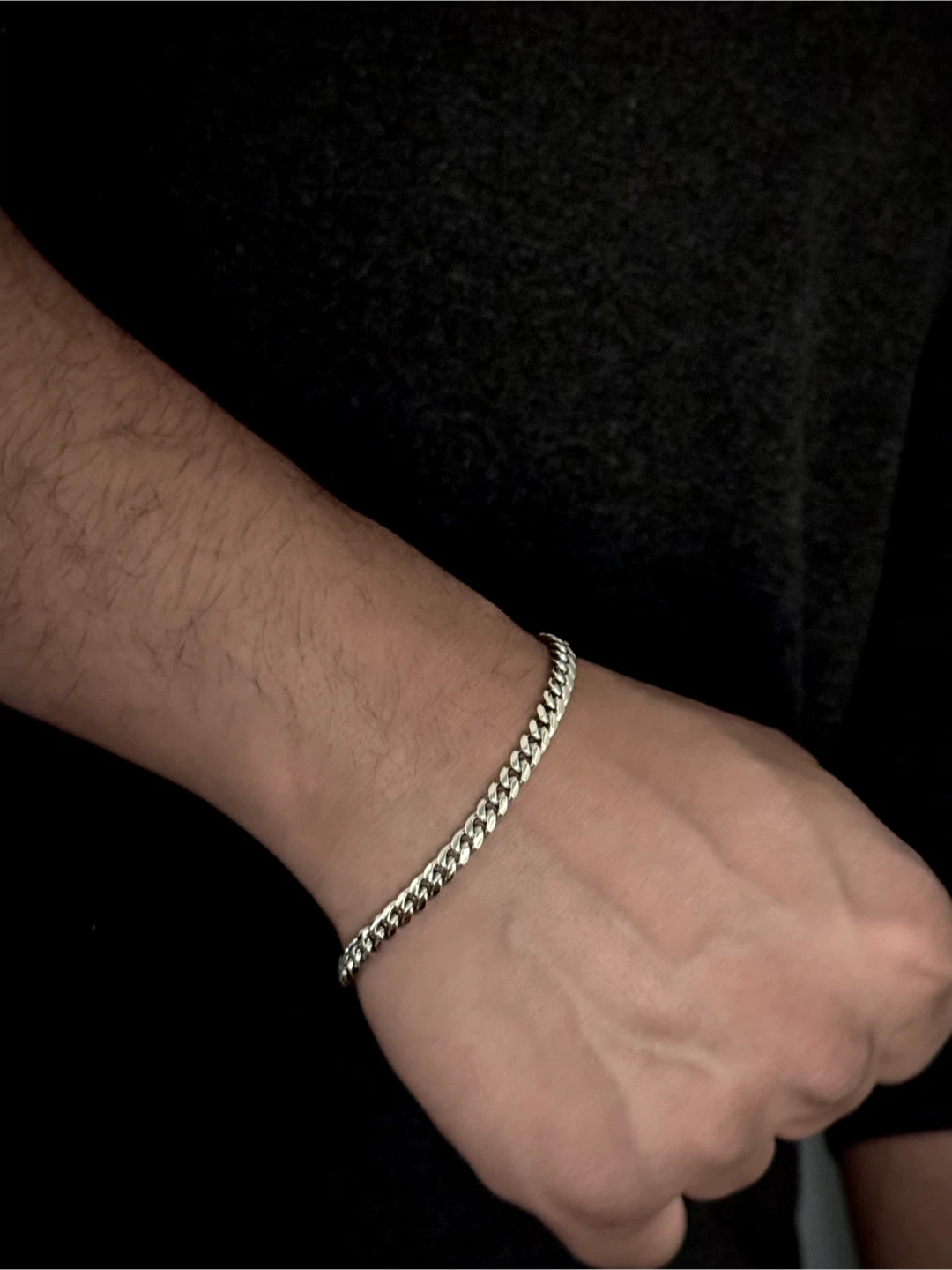 Stainless steel Curb Chain Bracelet - photo 4
