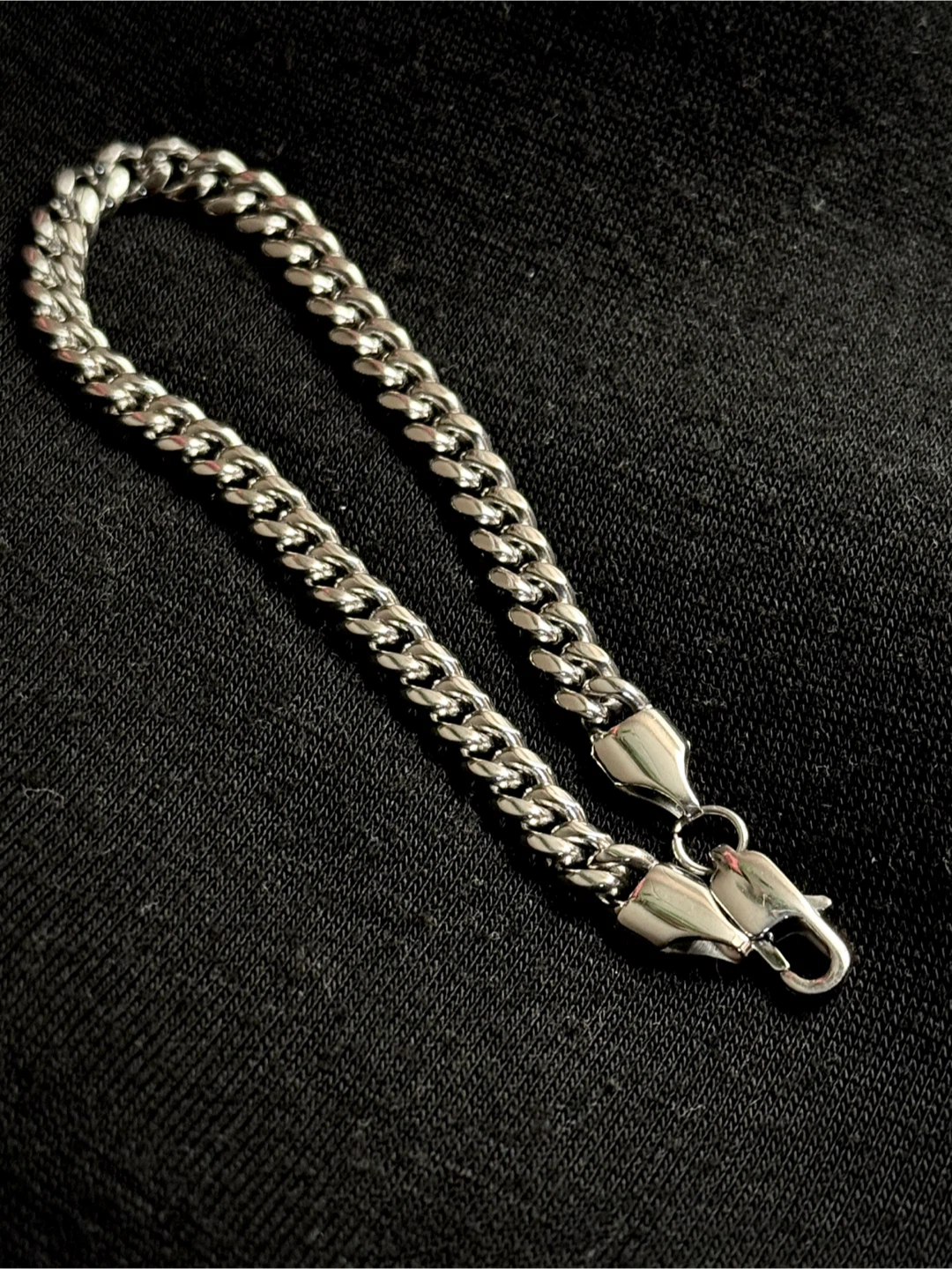 Stainless steel Curb Chain Bracelet - photo 5