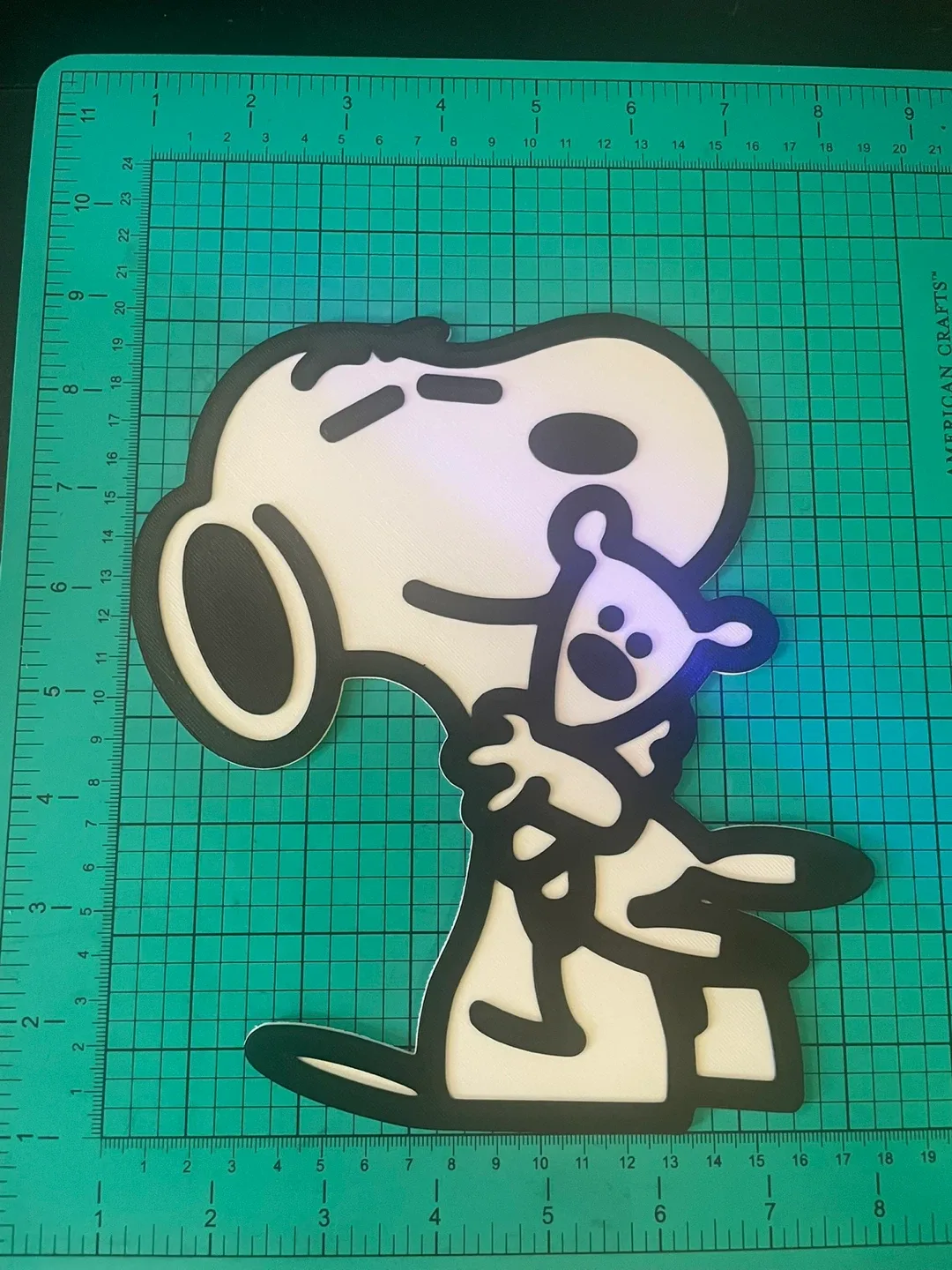 Snoopy and bear Hugging Wall Decor image indicator(3)