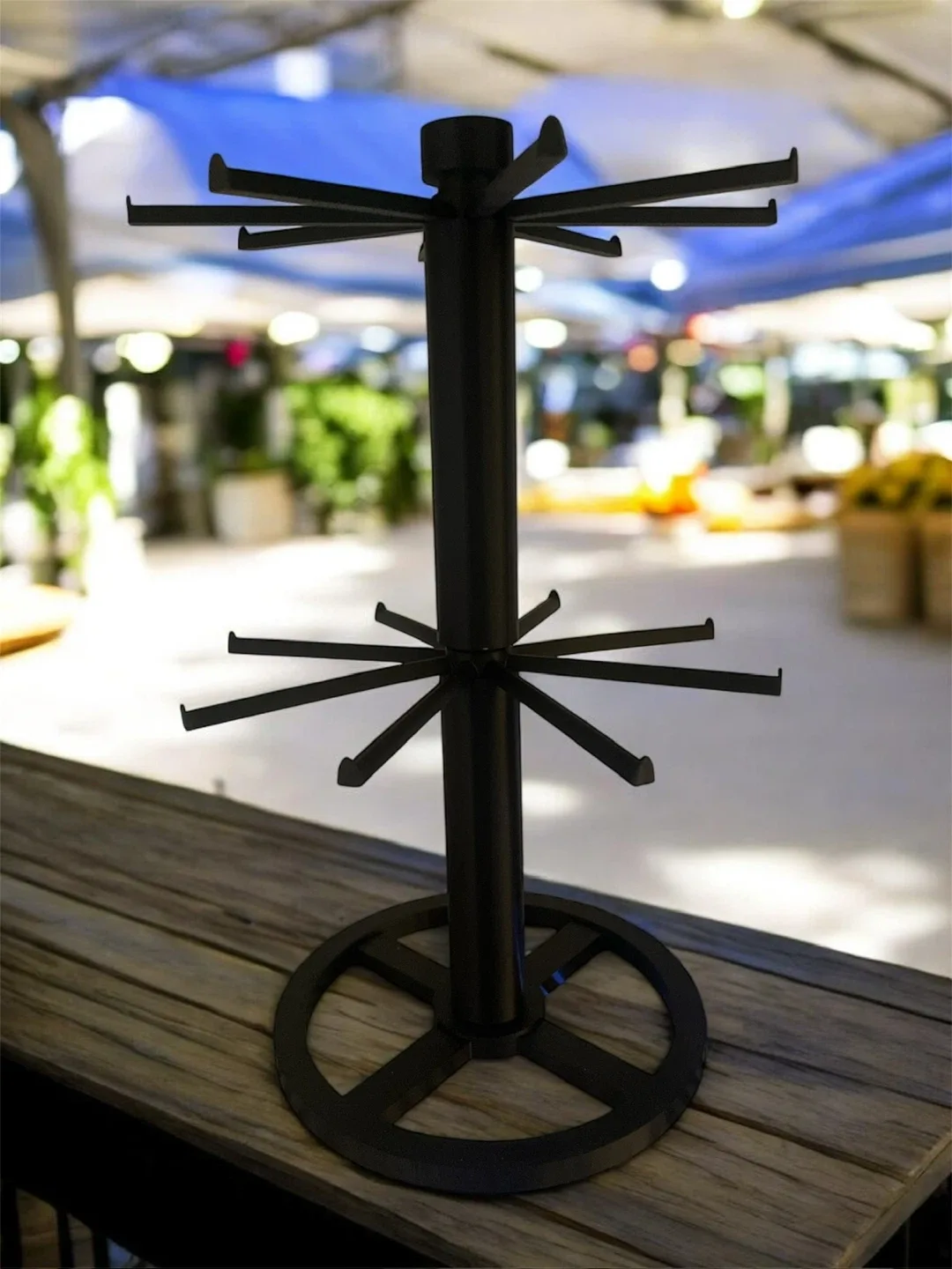 Black Rotating Jewelry Display Stand image indicator(2)