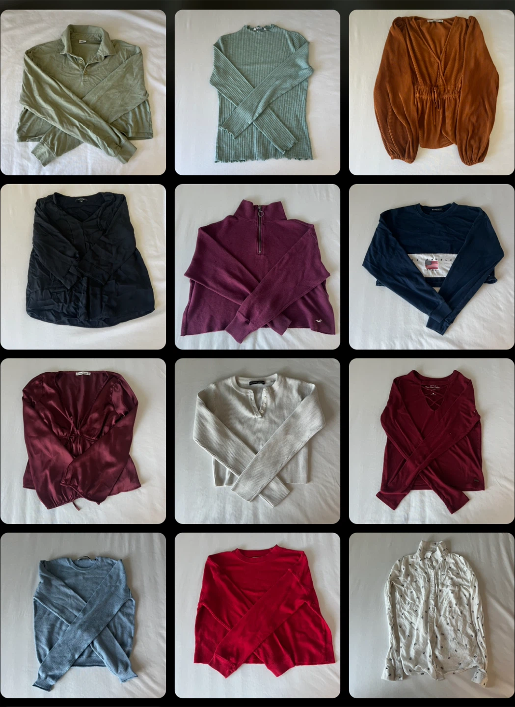 Women’s Long Sleeves for $15 Each