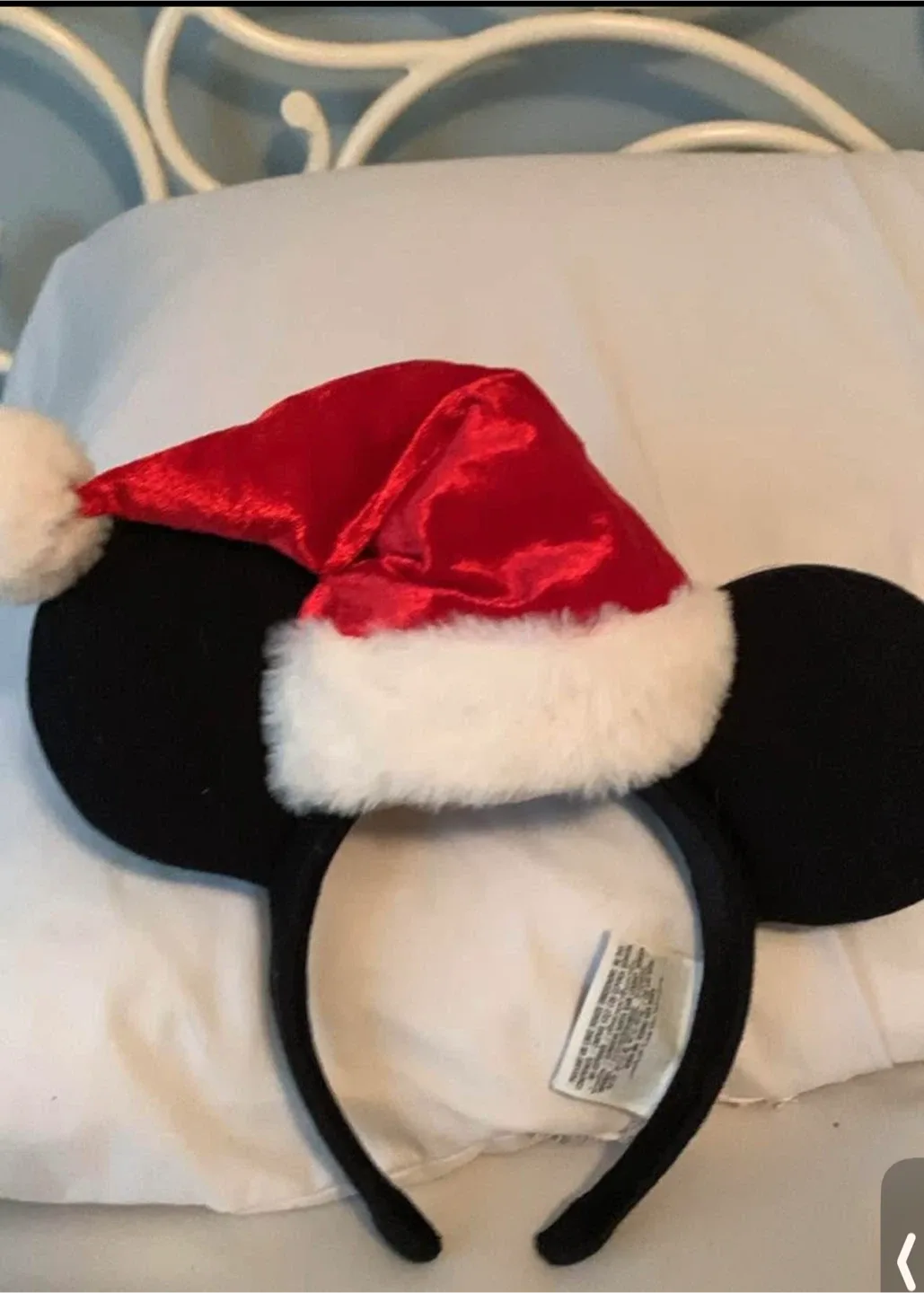 Mickey Mouse Christmas Ears Headband thumbnail
