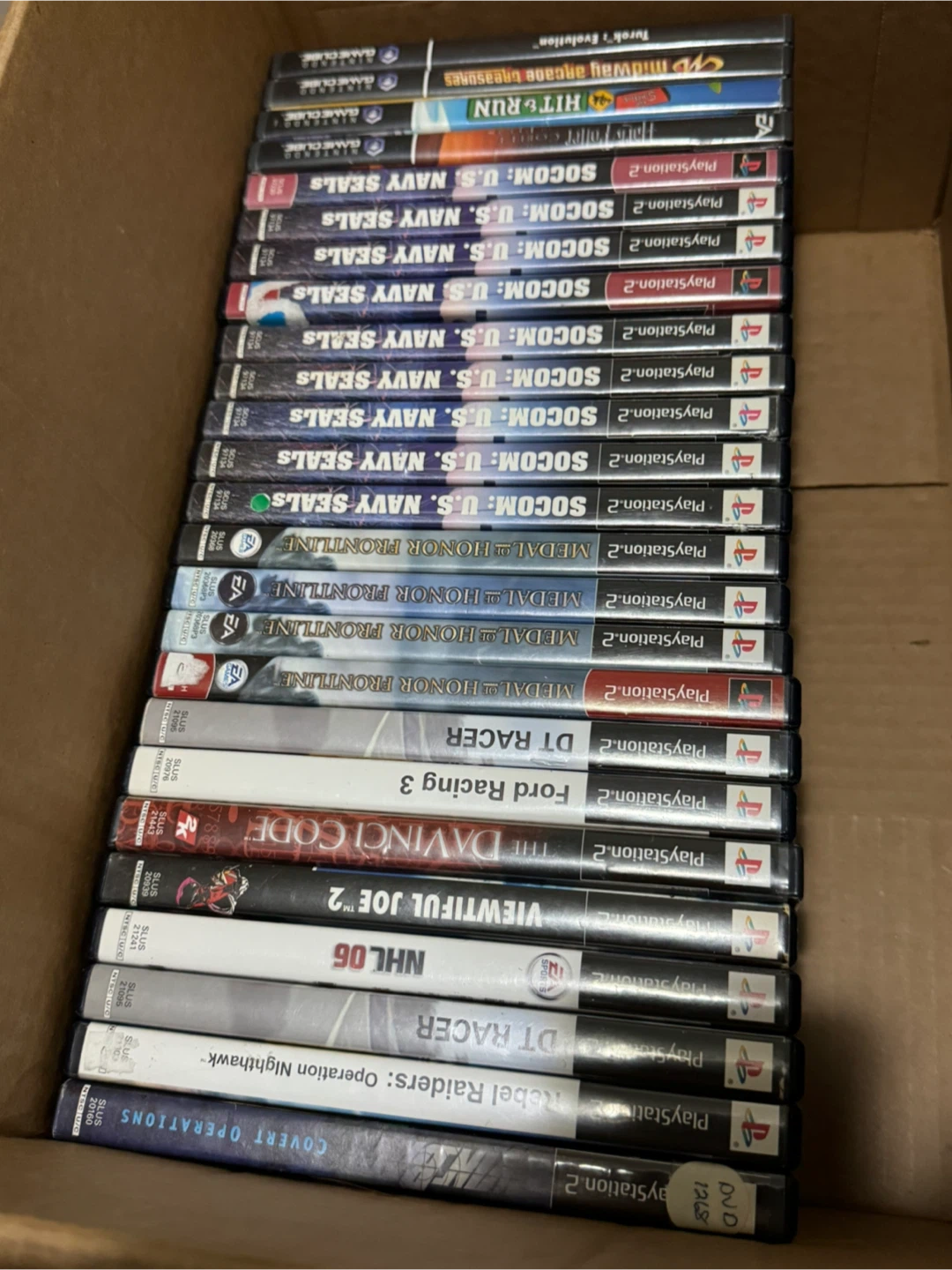 PlayStation 2 Games - NHL 06, SOCOM, Medal of Honor