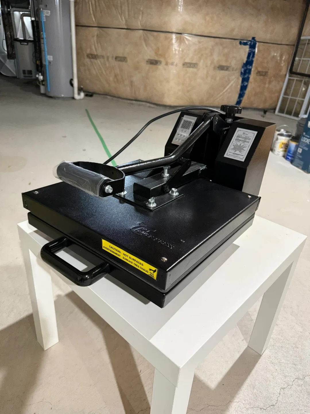 PowerPress Industrial-Quality Digital Sublimation Heat Press image indicator(2)